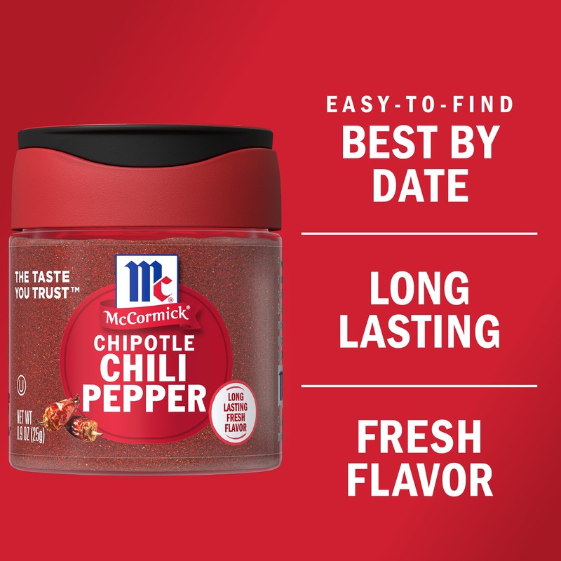 McCormick Chipotle Chili Pepper, 0.9 Oz