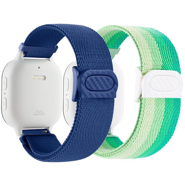 2 Pack Stretchy Sport Watch Band for Kids Compatible with