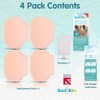 BackBliss Replacement Refill Pads 4x for Back Lotion Cream Applicator