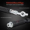 Frankberg 2 x Brake Hose Front Left Right Compatible with