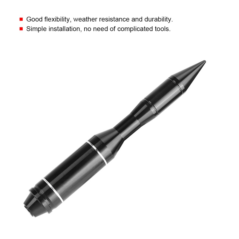 Aluminum Short Antenna Signal Aerial Decorative Accessory Fit for Jeep