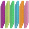 YUENPUN 60 PCS 12 Inch/30cm Colourful Plastic Ruler Bulk, Transparent