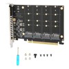 PH44 Adapter Card,4 Port M.2 NVMe SSD to PCIE X16