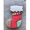 LILIAO Christmas Winter Stocking Cookie Cutter - 2.7 x 3.7