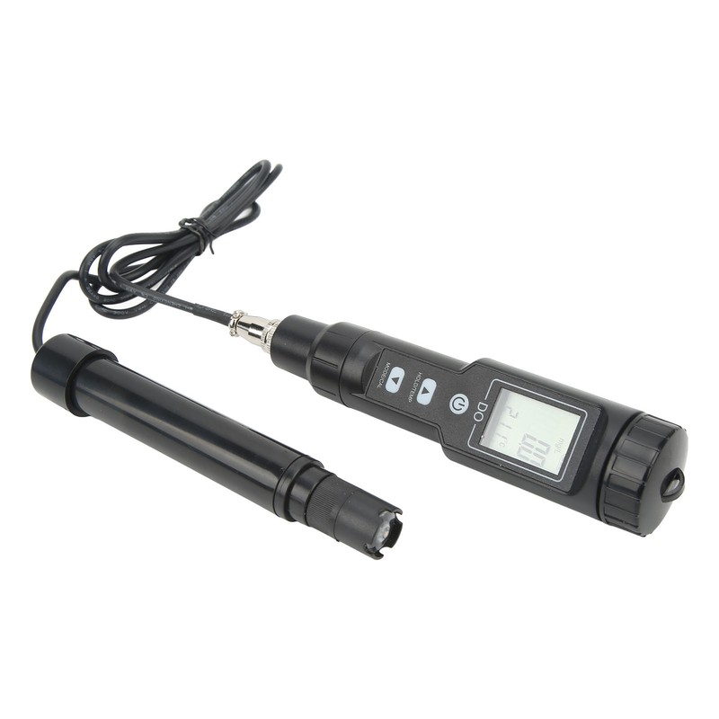 Dissolved Oxygen Meter 2 in 1 Water Temperature Oxygen Measuring