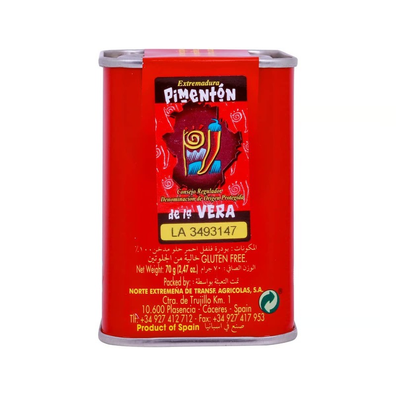LA CHINATA Smoked Paprika Hot, 70 GR