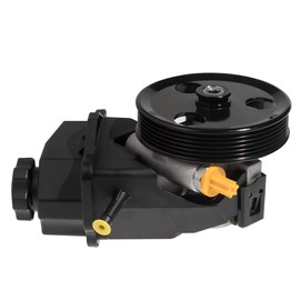 AUQDD 20-69989 Power Steering Pump (For 3.5L/3.9L V6) Compatible With 2006 2007 2008 2009 2010 2011 Chevy Impala /06-07 Monte Carlo (Power Assist Pump Replace 96-69989 88964571)