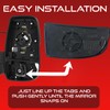 Side View Blind Spot Mirror Replacement for Ford 2015 Transit