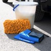 cosey - Three-piece microfibre plaster and cleaning set in blue