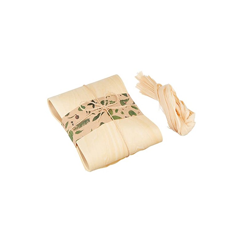 Yamako 88546 Naturalis Bento Wrap, Sutra Wood, Onigiri, Natural Wood,