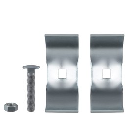 Skelang 4 Pcs Chain Link Fence Panel Clamp, Kennel Fence Connector for 1-3/8" Pipe Panel Frame