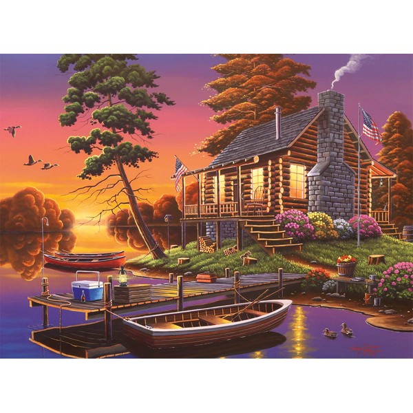 Buffalo Games - Geno Peoples - New Day Dawning - 1000 Piece Jigsaw Puzzle