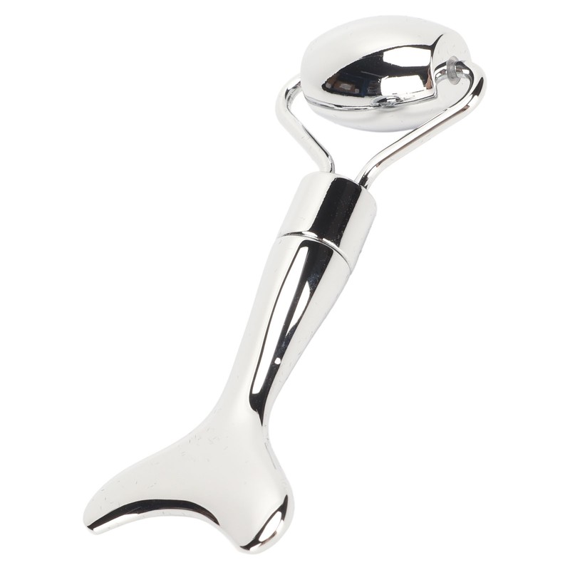 Facial Roller Gua Sha Board Double Heads Reduce Swelling Zinc