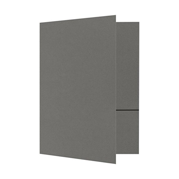 LUXPaper 6" x 9" Small Presentation Folders | Two Pocket