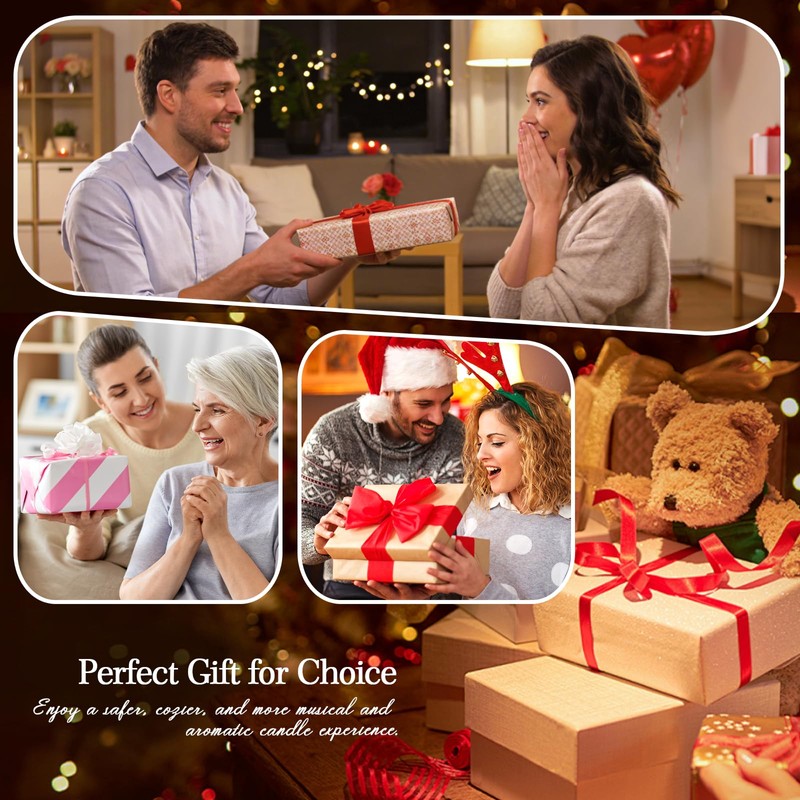 Joymate Gifts for Women, Candle Warmer Lamp with Bluetooth Speaker,