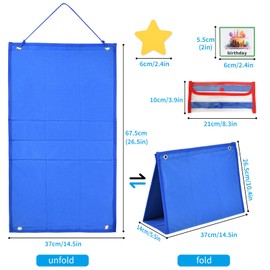 Visual Schedule for Kids with Autism for Classroom&Home School - SYCYKA Morning Routine Chart 96 Activity&12 Blank Cards Toddler Visual Schedule Wall Communication Chore Chart Responsibility Planner