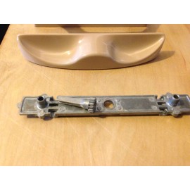 Milgard Smart Touch Sliding Door Handle White Full Set TAN COLOR