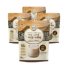 맛있는家 임금님표 이천쌀 국산 고단백 미숫가루 500g x 4봉 Delicious House King’s Standard Icheon Rice Domestic High-Protein Misugaru 500g x 4 Bags