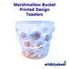 WBB Marshmallows Large Bucket | Individually Wrapped Toasters | 50
