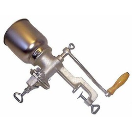 Always A Bargain 4U Cast Iron Manual Corn, Grain Nuts Hand Crank Grinder