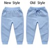 HAXICO Unisex Kids Solid Cotton Elastic Waist Winter Pants Toddler