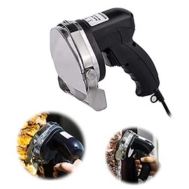 Li Bai Commercial Doner Kebab Electric Gyros Knife Shawarma Machine Gyro Cutter Kebab Meat Slicer with 2 blades