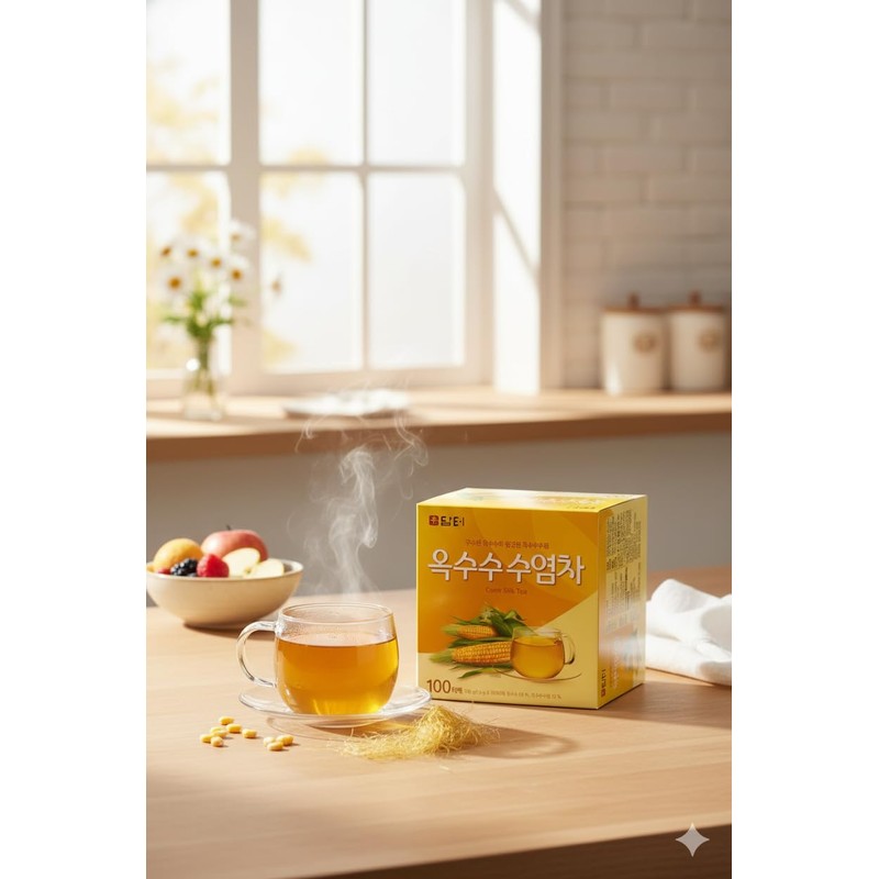 Damtuh Corn Silk Tea – Nutty & Refreshing, Caffeine-Free Herbal