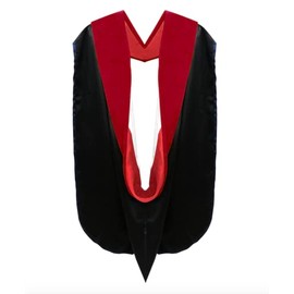 CLERKMANS Unisex Doctoral Graduation Hood for Doctorate Degree - University PhD Academic Hood