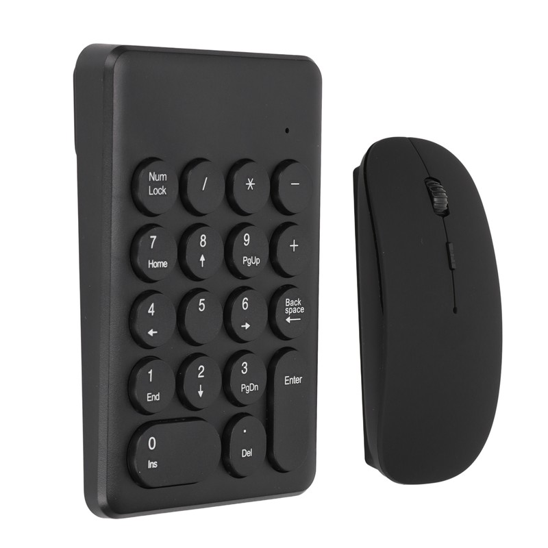 Numeric Keypad Portable Slim 2.4GHz USB Wireless Mini Black Numeric