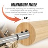 Swozzto 4.48" Forstner Bit Extension with Anti-Slip Design,Adding Over 3.28"