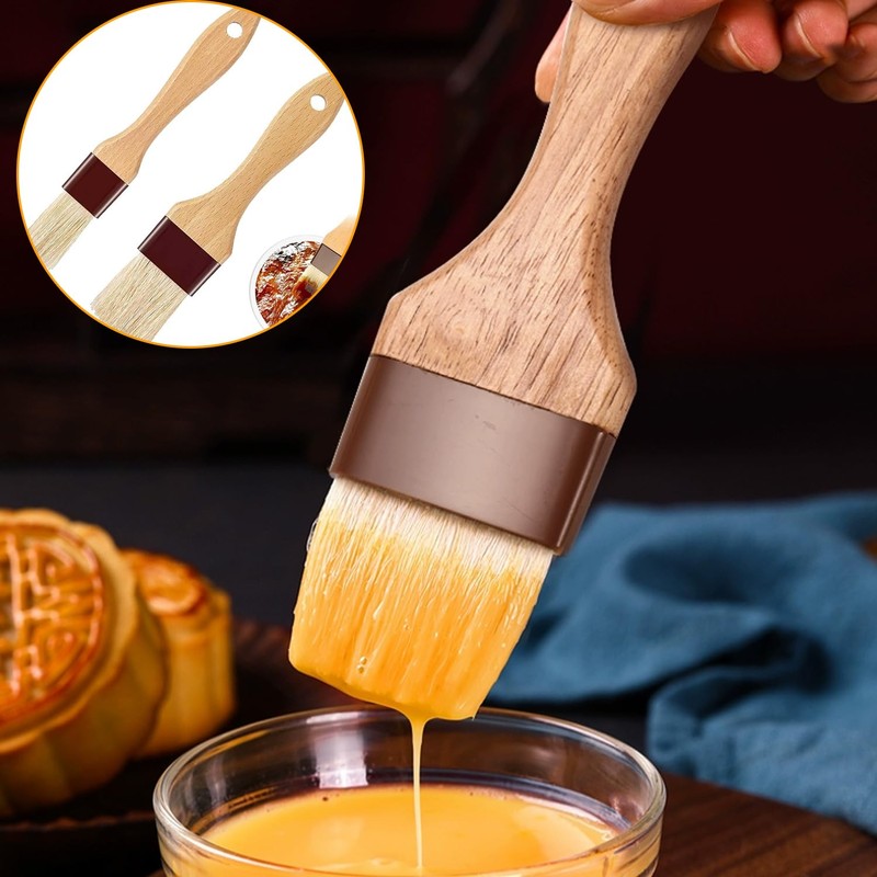 2PCS Pastry Brushes, Pastry Basting Brushes - Versatile Cooking Tools