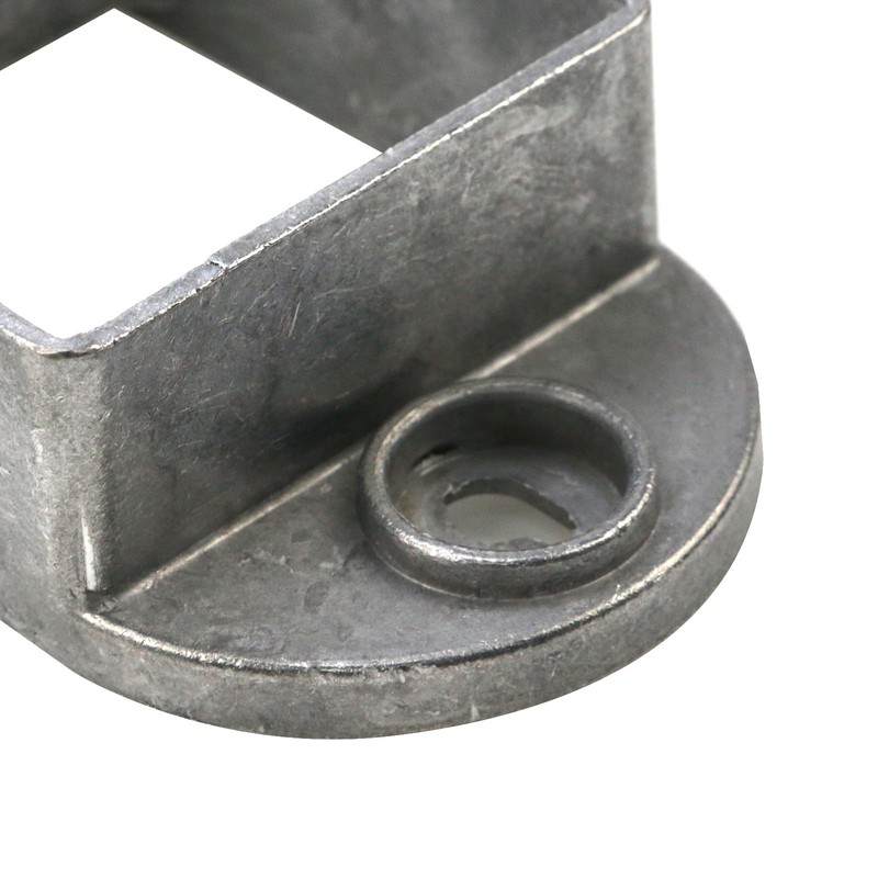 MY MIRONEY 10PCS 2" x 2" Square Post Flange Base