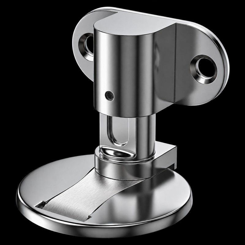 Adjustable Magnetic Door Stopper for Home & Bathroom – Stainless