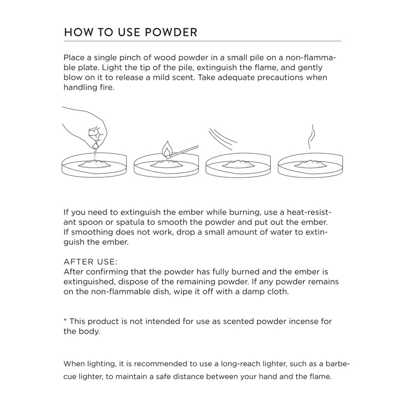 CHIE - Agarwood (Aloeswood) Incense Powder 20g