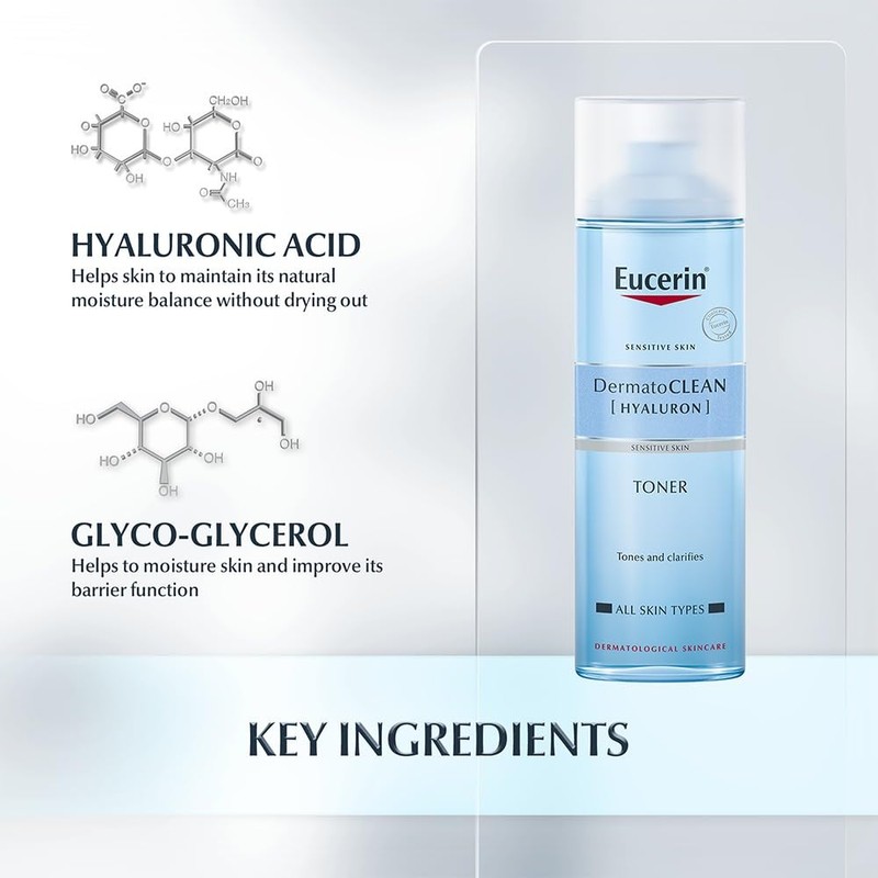 Eucerin DermatoCLEAN [Hyaluron] Tonic Lotion 200ml