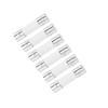 sourcing map Pack of 6 Cartridge Fuses 12A 250V 5x20mm