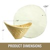 PANWA Large Sticky Rice Cooking Basket Handcrafted Traditional Thai Bamboo