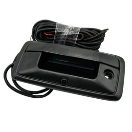 Rear View Camera Car Backup Tailgate Handle Camera Replacement for 2014-2018 Chevy Silverado/GMC Sierra 1500, 2015-2018 GMC Sierra 2500HD 3500HD/GMC Canyon, Tailgate Door Handle Replacement Camera