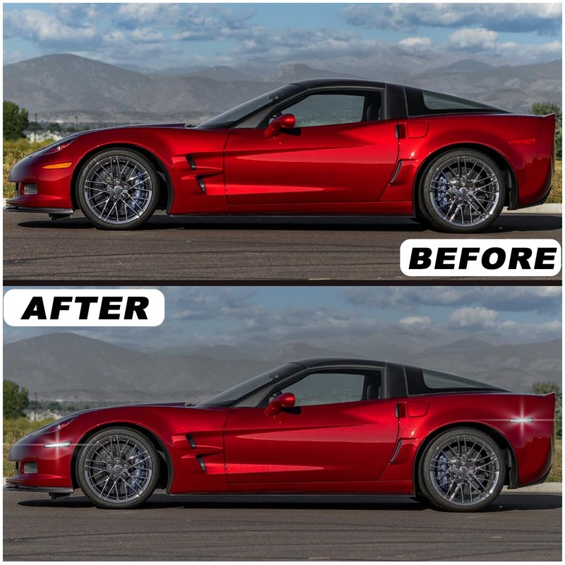 ULTRALTH Dynamic LED Side Marker Lights for 2005-2013 Chevy Corvette