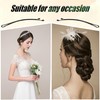 100 Pcs Curved Bobby Pins, 2.2 Inch Black Hair pins