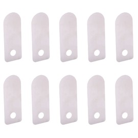 Valve Plate, Air Compressor Valve Plate, Long-Term Storage, Use with 10 Replacement Valve Plates for Maintenance of the Air Compressor (Short Valve Plate 13 x 33 mm)