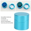 Billiard Chalk Case Round Aluminum Alloy Pool Cue Chalk Box