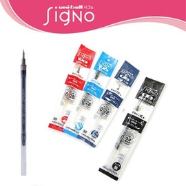 Uni Signo UM-151 Capped Ballpoint Pen Refill UMR-1 / 유니 시그노 UM-151 캡식 볼펜 리필심 UMR-1