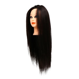 Outanaya Hairdressing Mannequin Head Practice Cosmetology Doll Head for Styling