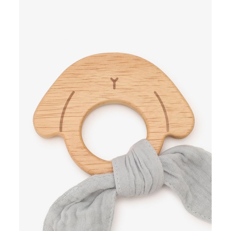 Afternoon Tea Living HY32 Wood Teaser/Teething Teaser, Natural