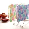 Shirayuki Dish Towel, Shirayuki Yuzen Dish Towel, Shochikubai, Approx. 11.8