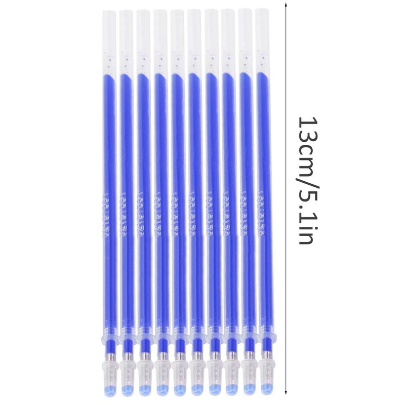 Cocoarm Pack of 100 Fabric Pen Refill, Heat Erasable Pen