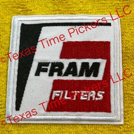 Unbranded 🔥Fram Filter Embroidered Iron On Patch Gas Oil Car Truck Motor Hot Rod Rat Fink
