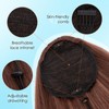 S-noilite Ponytail Extension 24 inch Drawstring Ponytails for Black Women