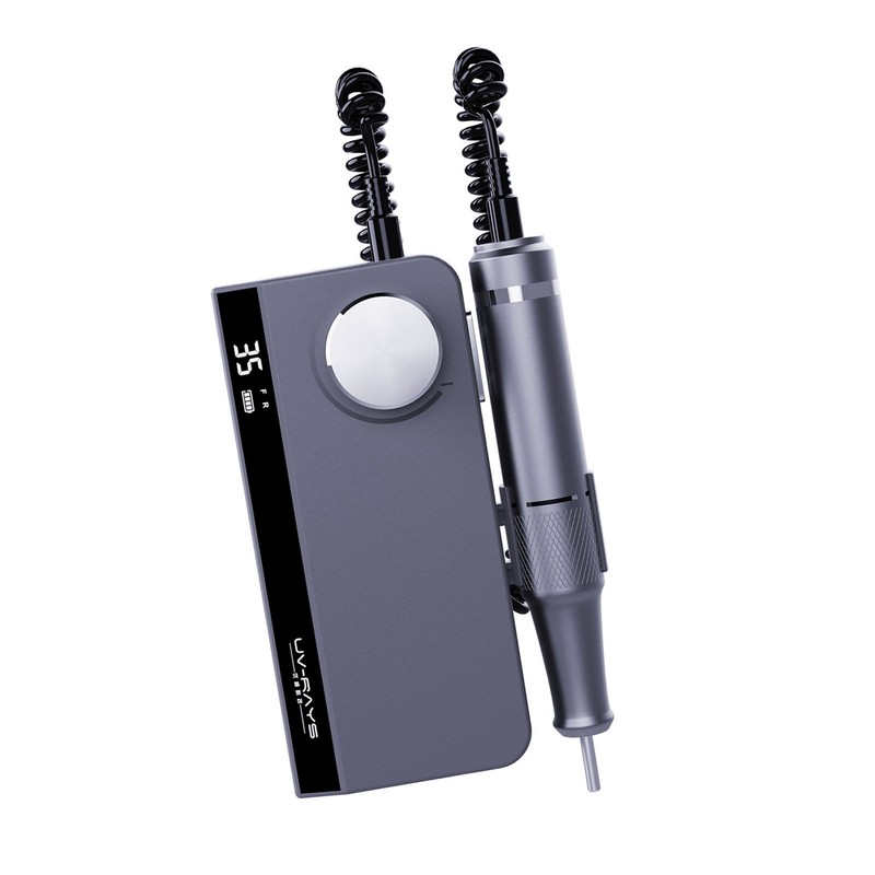 Portable Nail Drill Machine 35000 RPM Rotation Rate Adjustable Electric